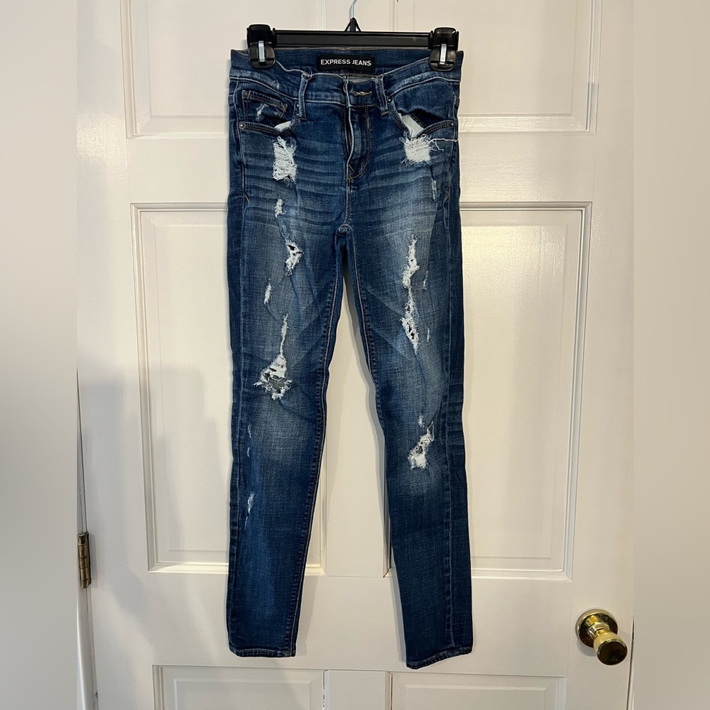 Express Jeans mid rise Legging